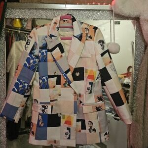 Stylish Multicolor Women's Blazer